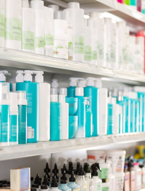 Productos de cuidado personal con alternativas naturales.