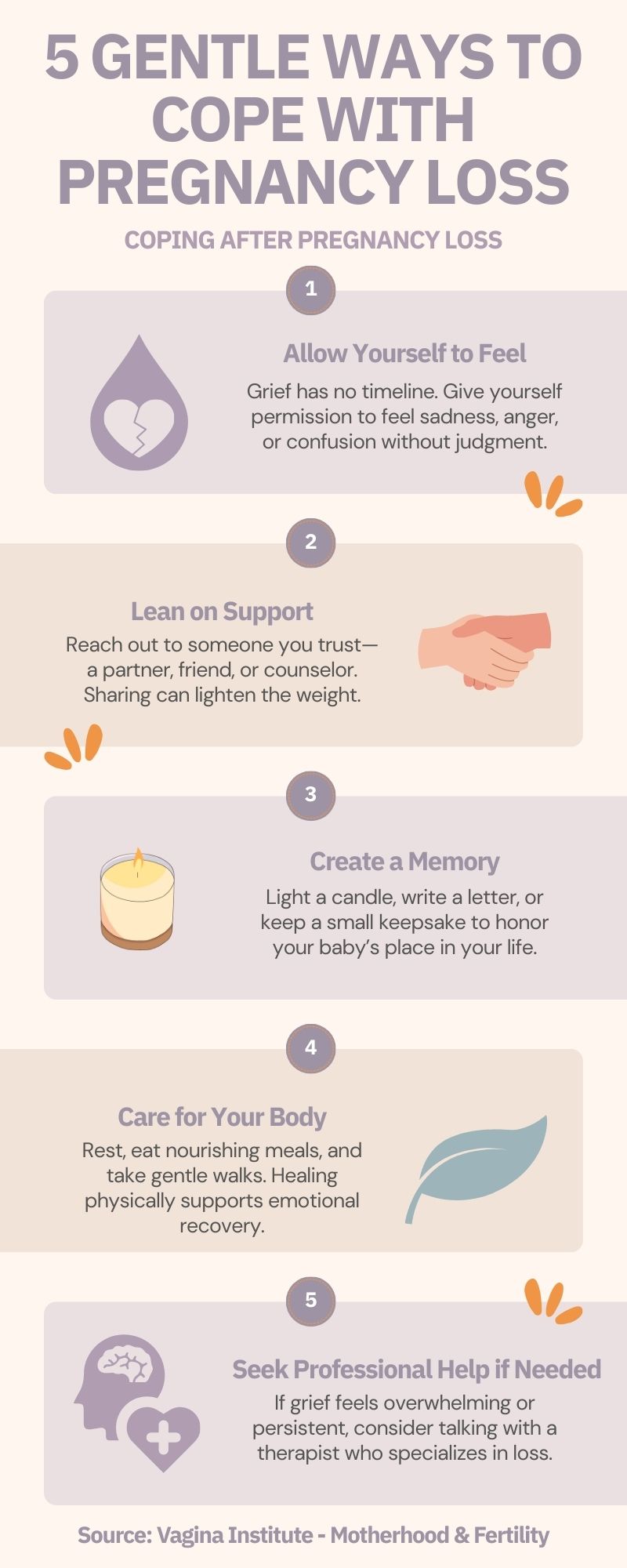 5 Gentle Ways to Cope with Pregnancy Loss
