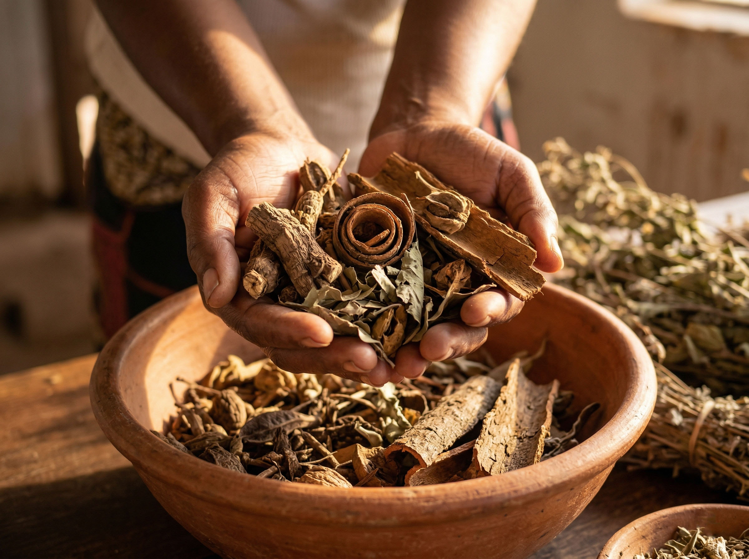 Frauen aus verschiedenen Kulturen teilen traditionelle Wellness-Rituale und Hygienepraktiken