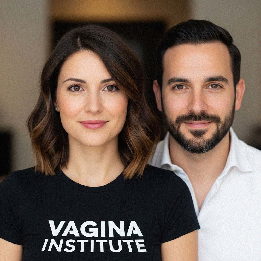 Un homme et une femme invitent les gens &agrave; participer &agrave; des enqu&ecirc;tes sur le sexe et la sexualit&eacute;