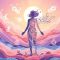 Soft neutral illustration suggesting vaginal health and hormonal balance